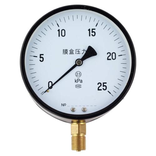 YE-100、150膜盒壓力表